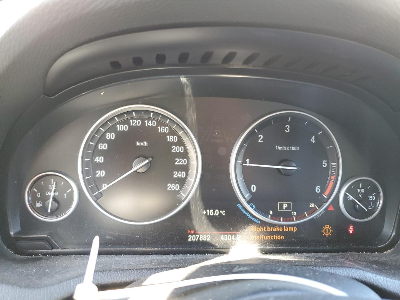 2016 BMW X3 xDrive28D VIN: 5UXWY3C57G0N87799 Lot: 84780815