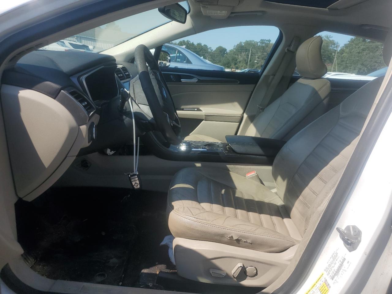 2017 Ford Fusion Se VIN: 3FA6P0HD5HR167114 Lot: 80246495