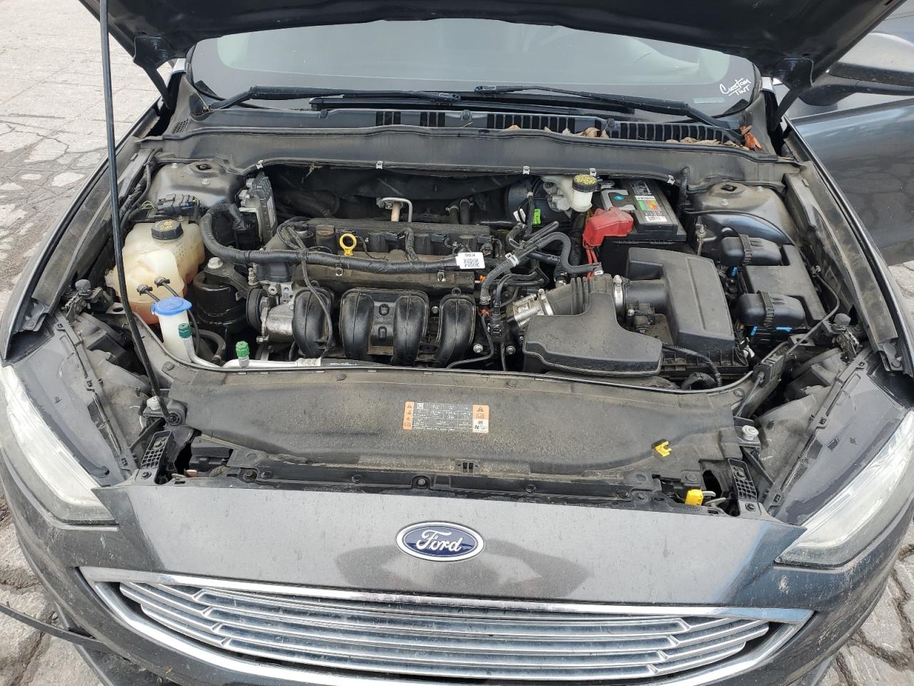 2017 Ford Fusion S VIN: 3FA6P0G74HR358244 Lot: 84052235