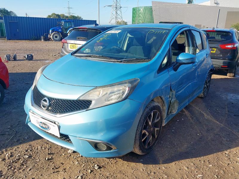 2014 NISSAN NOTE ACENTA PREMIUM DCI  for sale at Copart BRISTOL