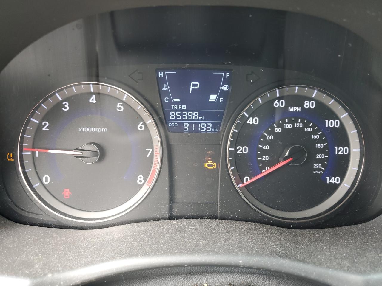 2013 Hyundai Accent Gls VIN: KMHCU5AE9DU108166 Lot: 84045515