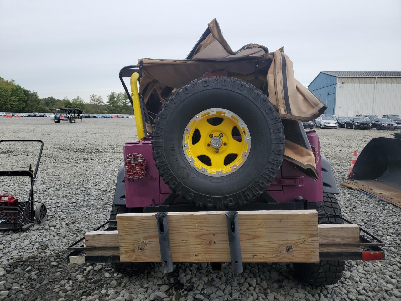 1998 Jeep Wrangler / Tj Sahara VIN: 1J4FY49S1WP706421 Lot: 84597005