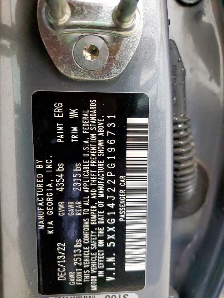 2023 Kia K5 Lxs VIN: 5XXG14J22PG196731 Lot: 69877925