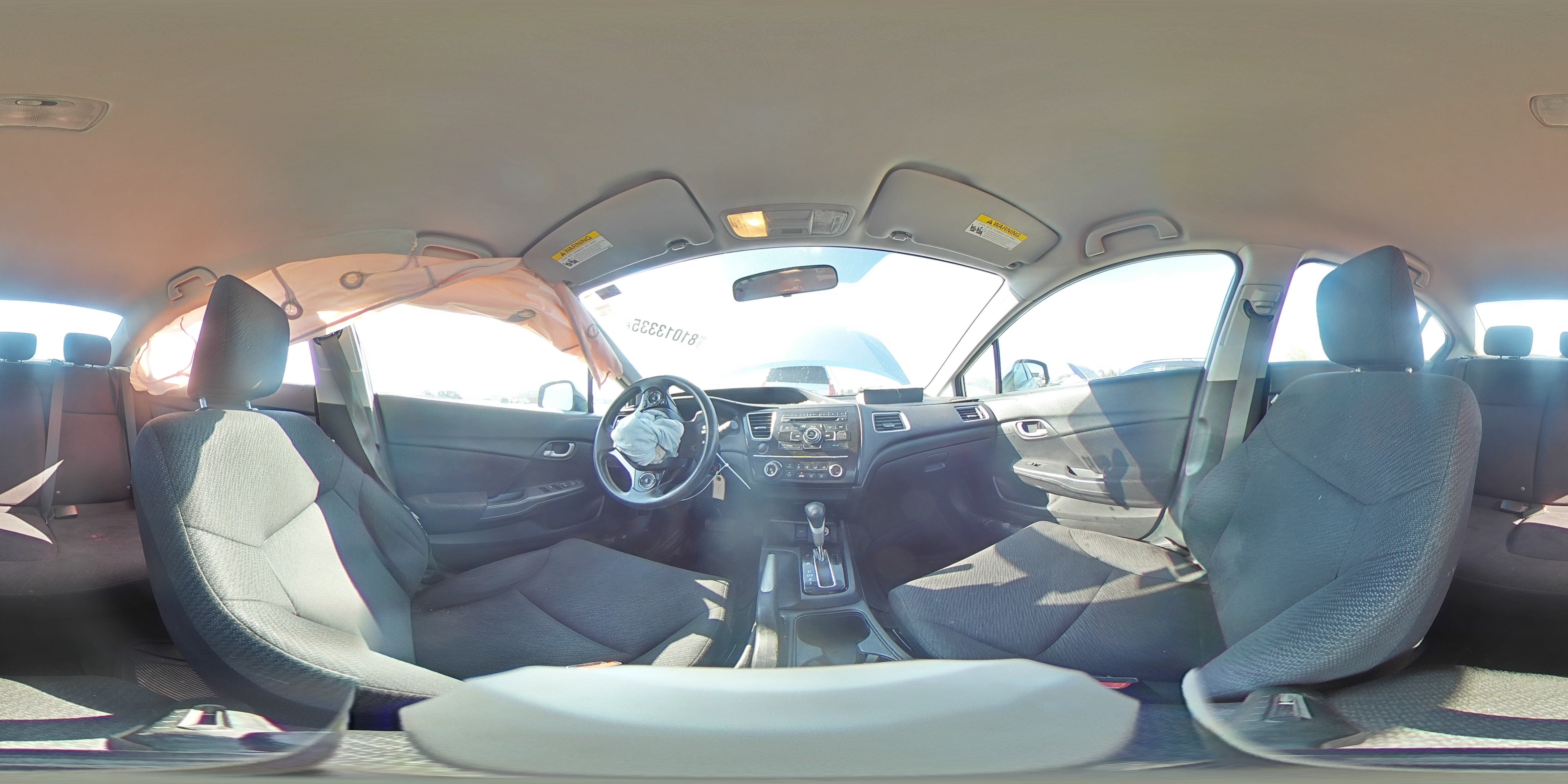 2013 Honda Civic Lx VIN: 19XFB2F58DE095889 Lot: 81013335