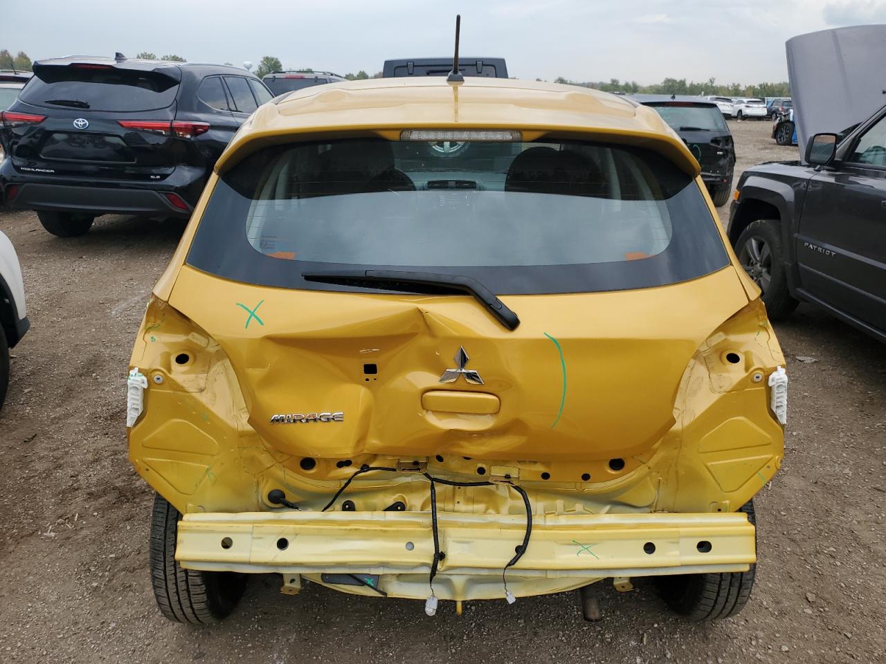 2024 Mitsubishi Mirage Es VIN: ML32AUHJ8RH008729 Lot: 81450395