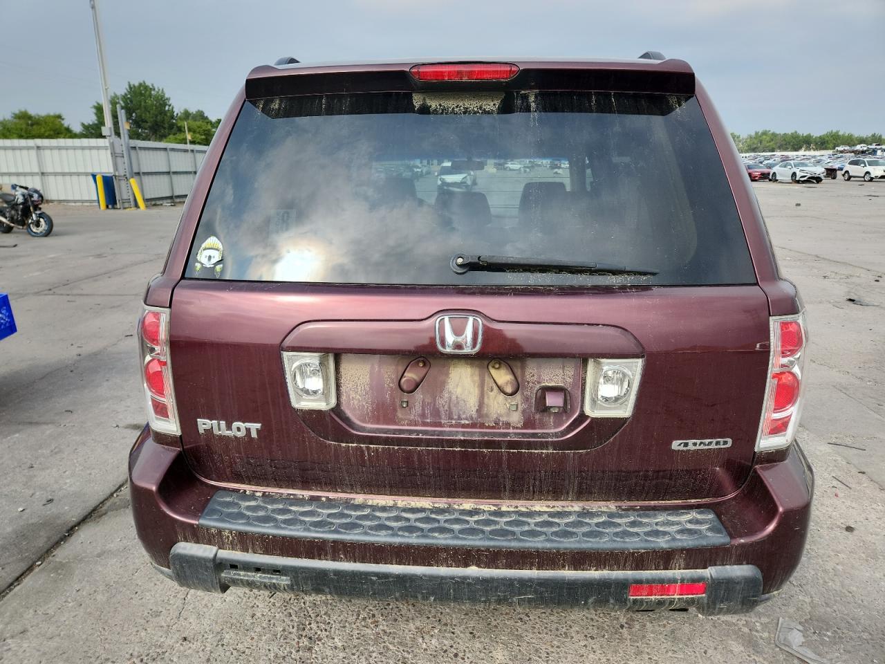 2007 Honda Pilot Exl VIN: 5FNYF18767B009600 Lot: 71366185