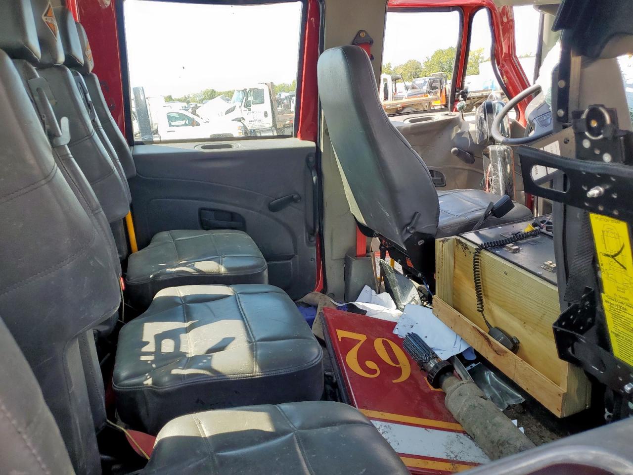 2012 International 4400 Pumper Fire Truck VIN: 3HAMKAZR1CL566447 Lot: 81594255