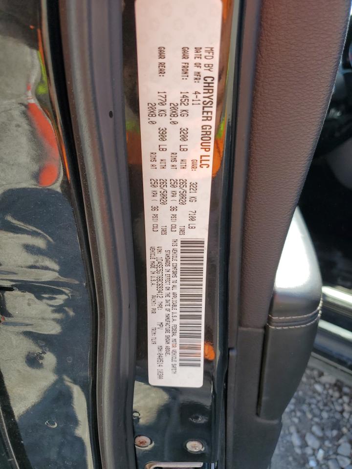 2011 Dodge Durango Citadel VIN: 1D4SE5GT6BC693412 Lot: 84588395