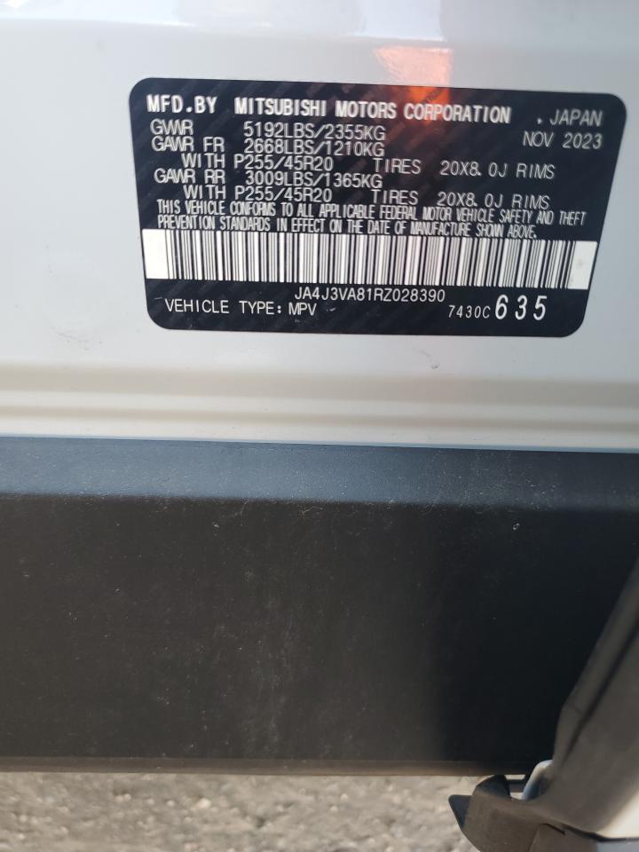 2024 Mitsubishi Outlander Se VIN: JA4J3VA81RZ028390 Lot: 70462035