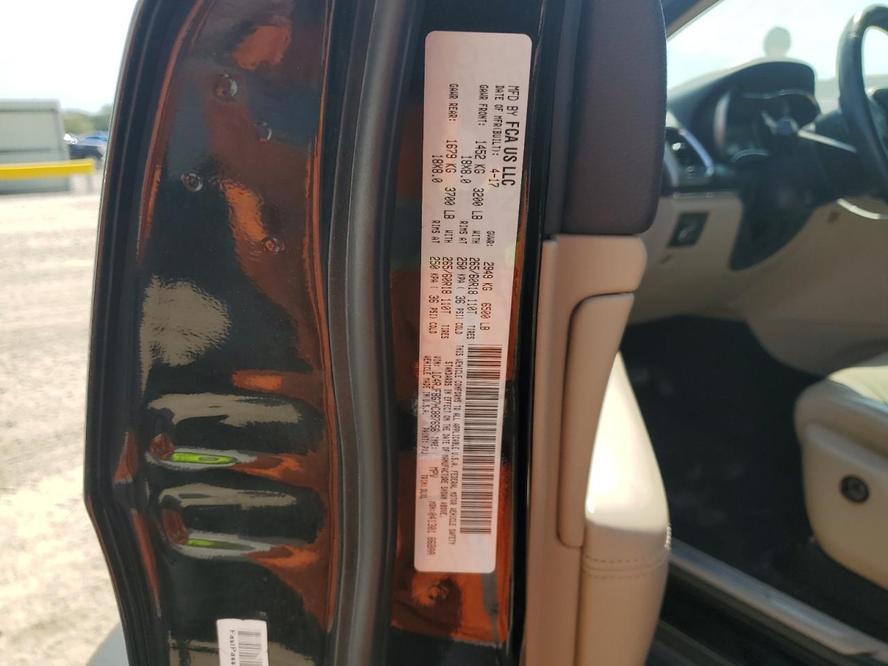 2017 Jeep Grand Cherokee Limited VIN: 1C4RJFBG7HC887656 Lot: 80788115