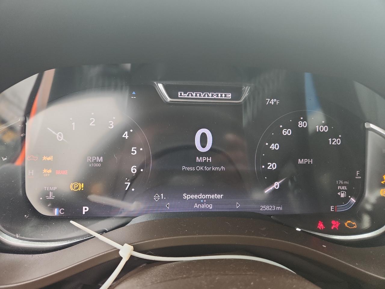 2025 Ram 1500 Laramie VIN: 1C6SRFJP3SN611313 Lot: 84406075