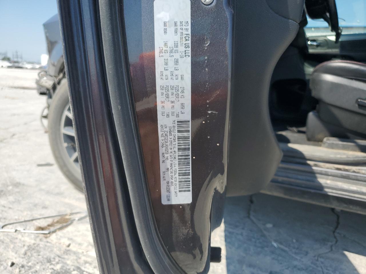 2018 Dodge Grand Caravan Gt VIN: 2C4RDGEG0JR203259 Lot: 80617205