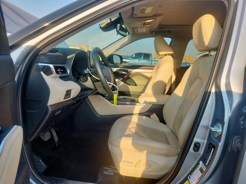 TOYOTA HIGHLANDER 2023 Синий