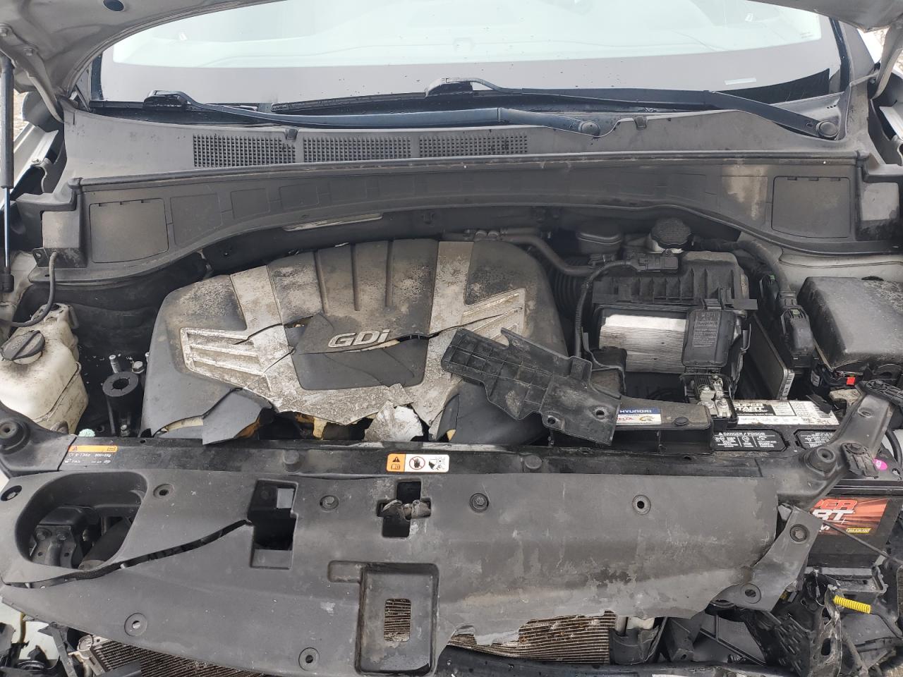 2015 Hyundai Santa Fe Gls VIN: KM8SR4HFXFU113370 Lot: 81681035