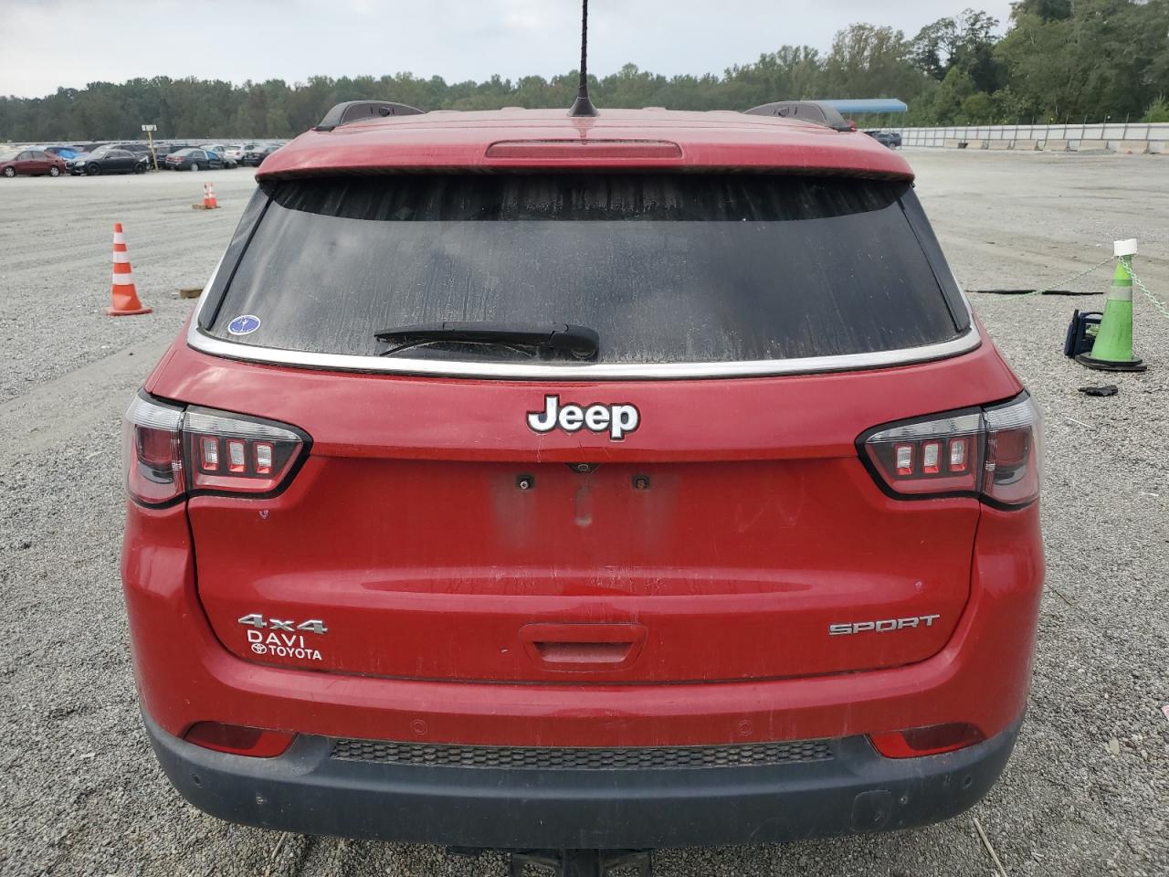 2019 Jeep Compass Sport VIN: 3C4NJDAB2KT659522 Lot: 81675815