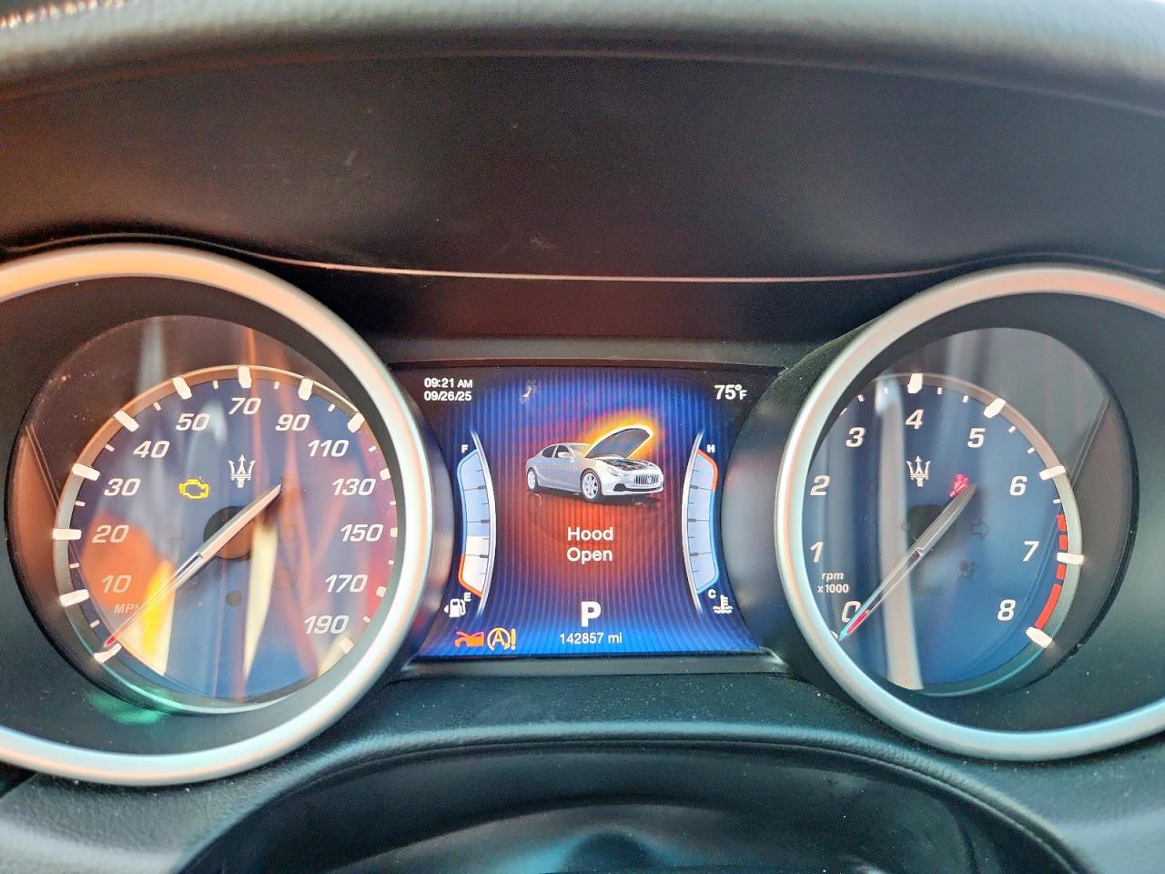 2016 Maserati Ghibli S VIN: ZAM57RSA7G1187183 Lot: 84178845