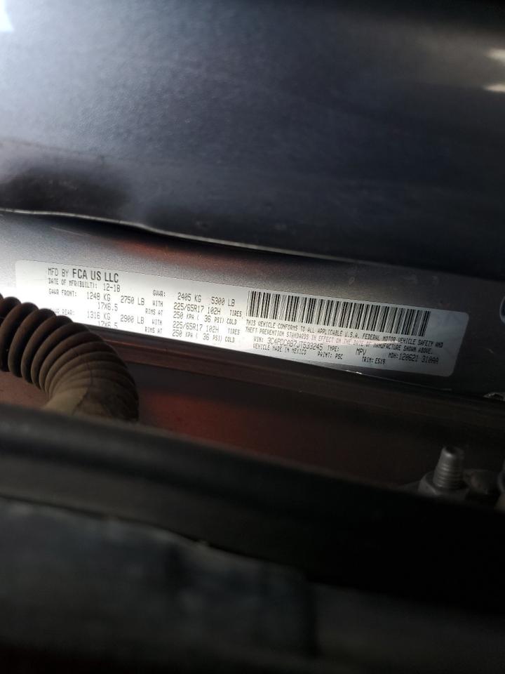 2018 Dodge Journey Se VIN: 3C4PDCAB7JT533245 Lot: 81521915