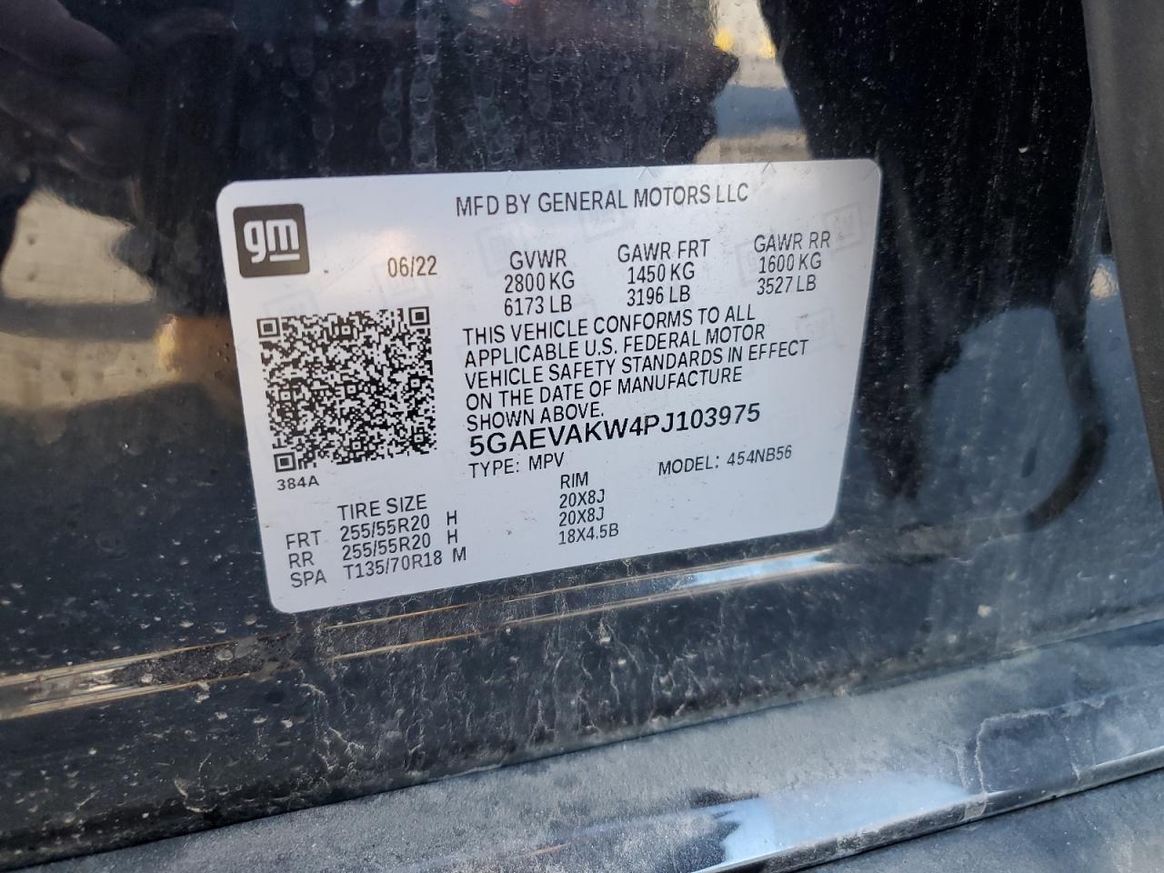 2023 Buick Enclave Essence VIN: 5GAEVAKW4PJ103975 Lot: 71815255