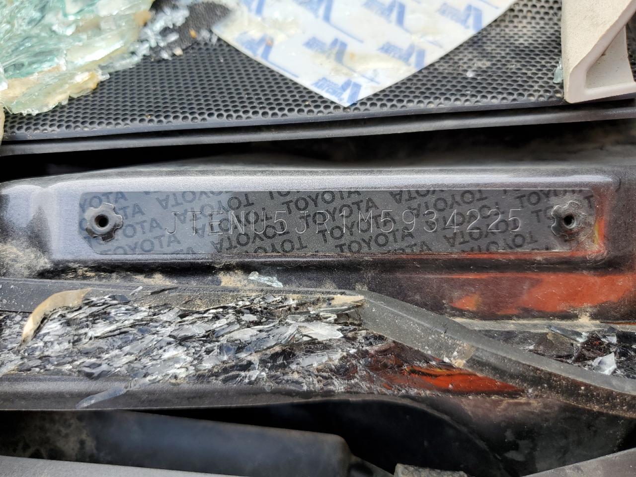 2021 Toyota 4Runner Sr5/Sr5 Premium VIN: JTENU5JR1M5934225 Lot: 84030665