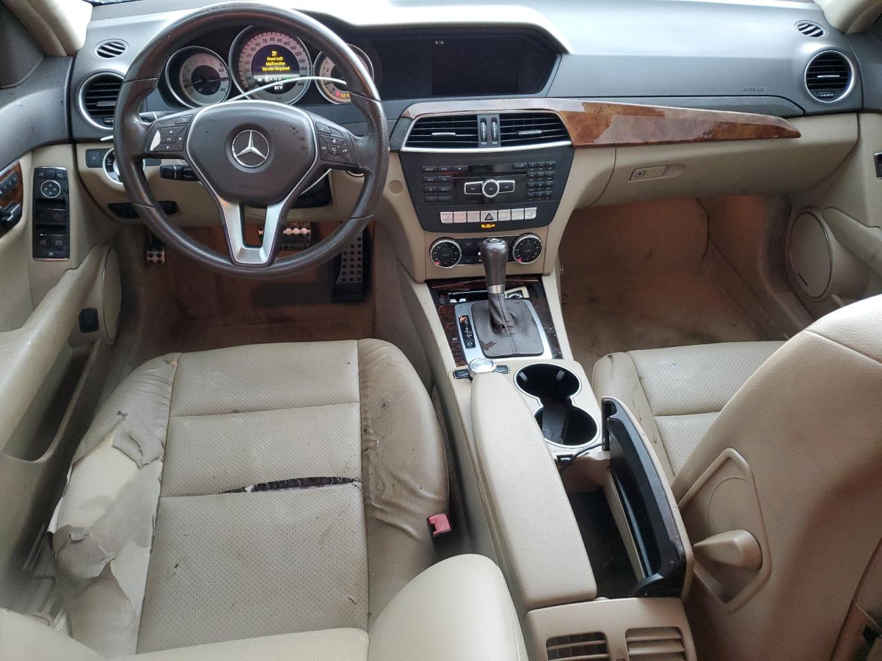 2013 Mercedes-Benz C 250 VIN: WDDGF4HB1DR242880 Lot: 80077555