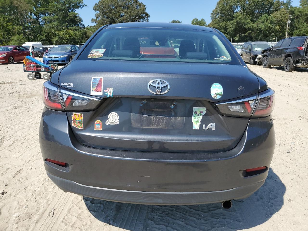 2017 Toyota Yaris Ia VIN: 3MYDLBYV1HY170987 Lot: 71858905