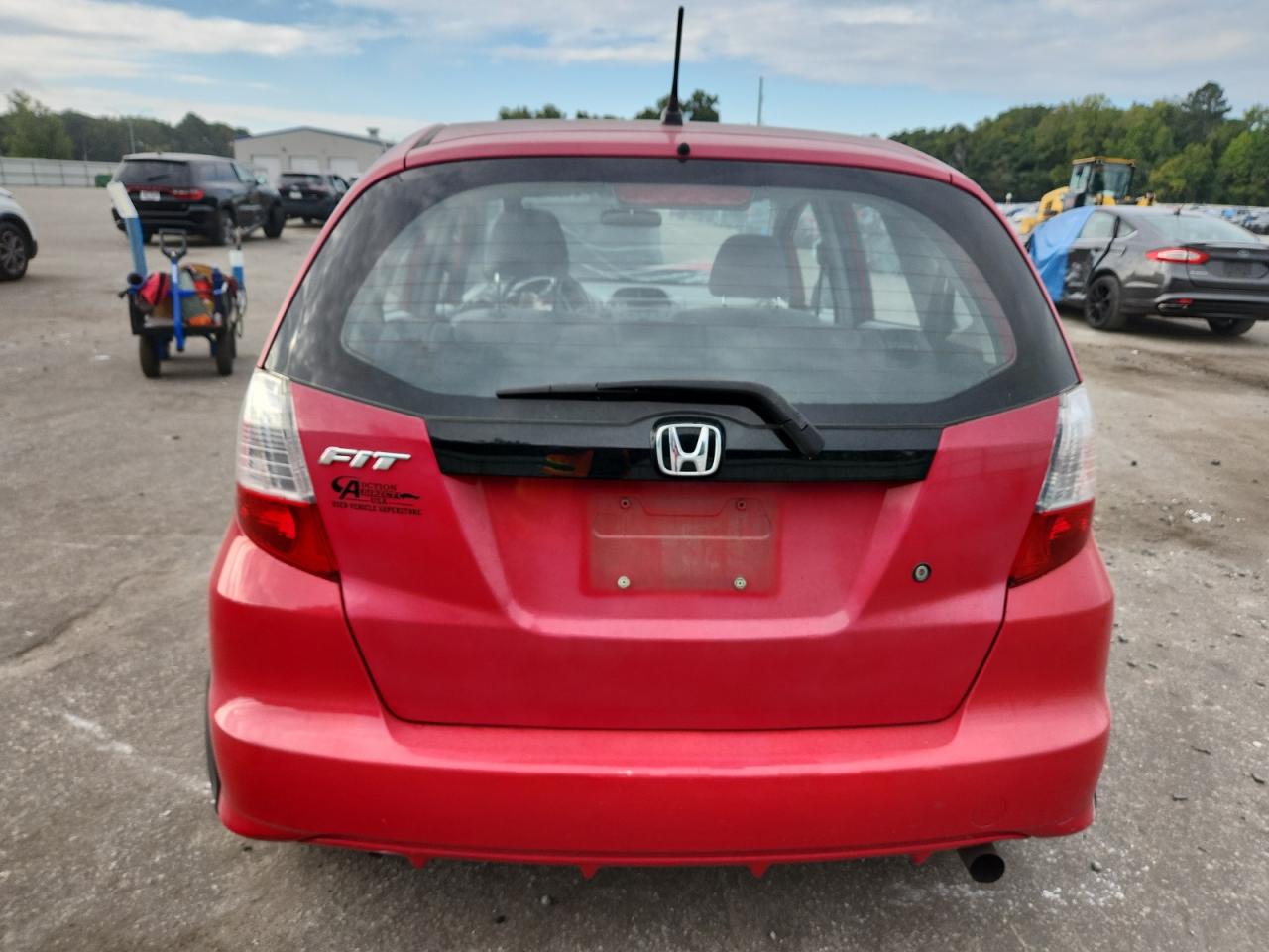 2009 Honda Fit VIN: JHMGE87299S070151 Lot: 81241215