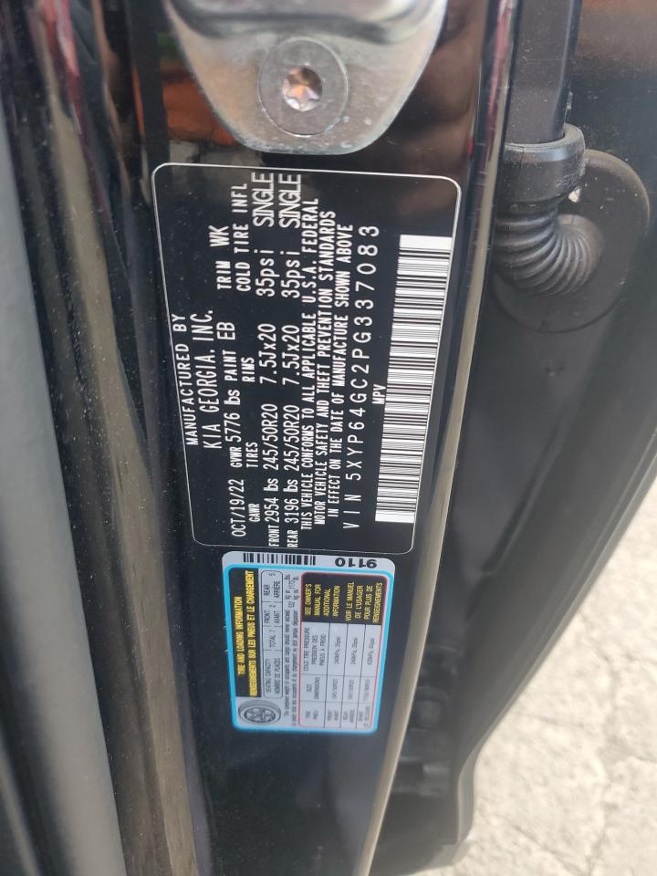 2023 Kia Telluride S VIN: 5XYP64GC2PG337083 Lot: 81197475