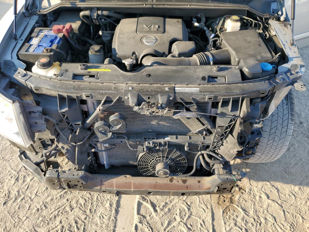 2015 Nissan Armada Sv VIN: 5N1AA0NC2FN622045 Lot: 80617455