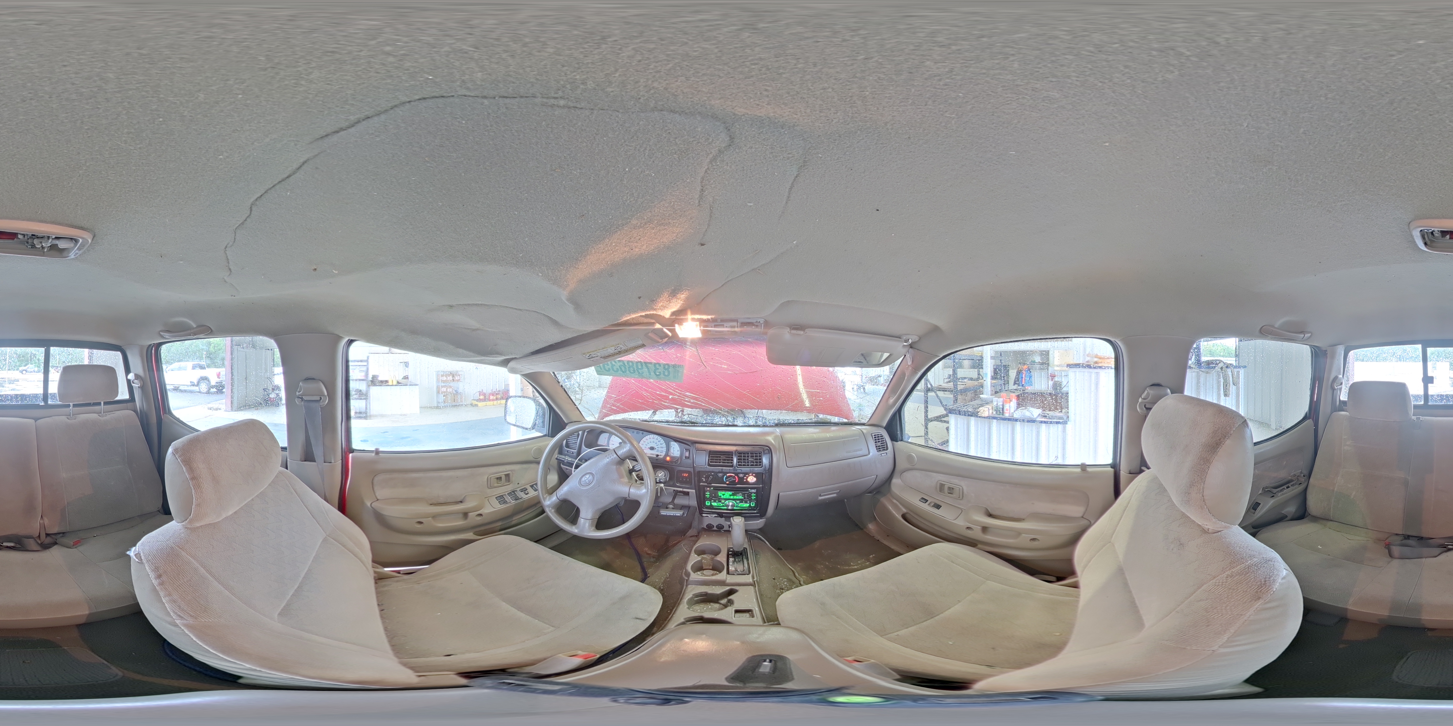 2001 Toyota Tacoma Double Cab Prerunner VIN: 5TEGN92N21Z869732 Lot: 83798635