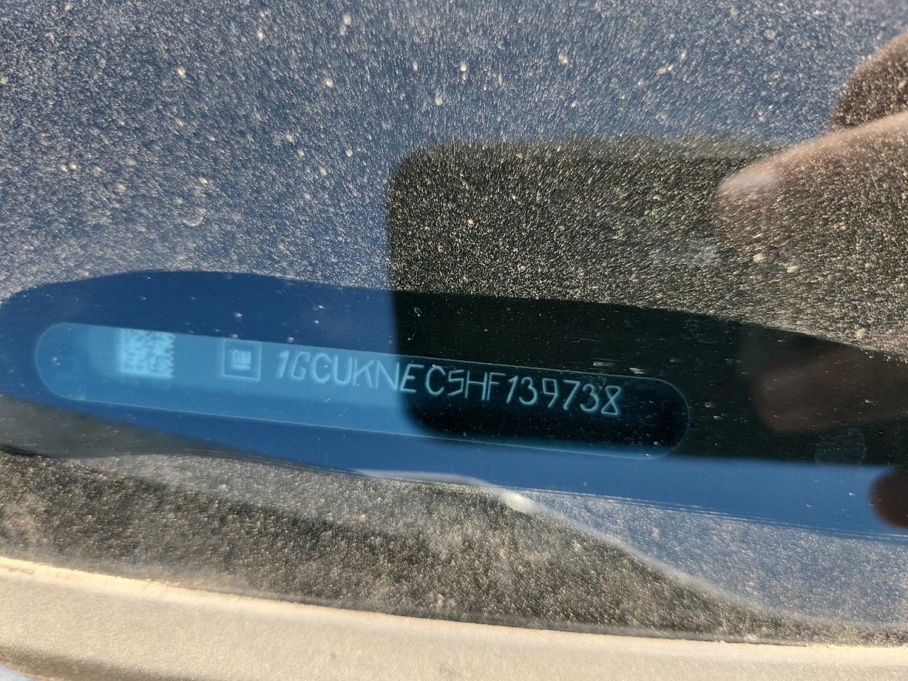 2017 Chevrolet Silverado K1500 VIN: 1GCUKNEC5HF139738 Lot: 71859865