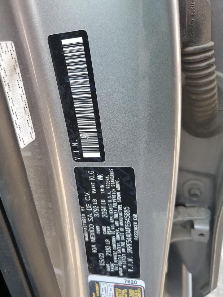 2023 Kia Forte Gt Line VIN: 3KPF54AD4PE645885 Lot: 80840465