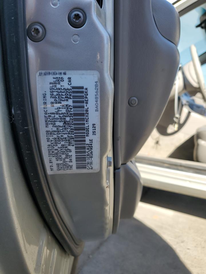 2002 Toyota Avalon Xl VIN: 4T1BF28B72U230747 Lot: 80873375