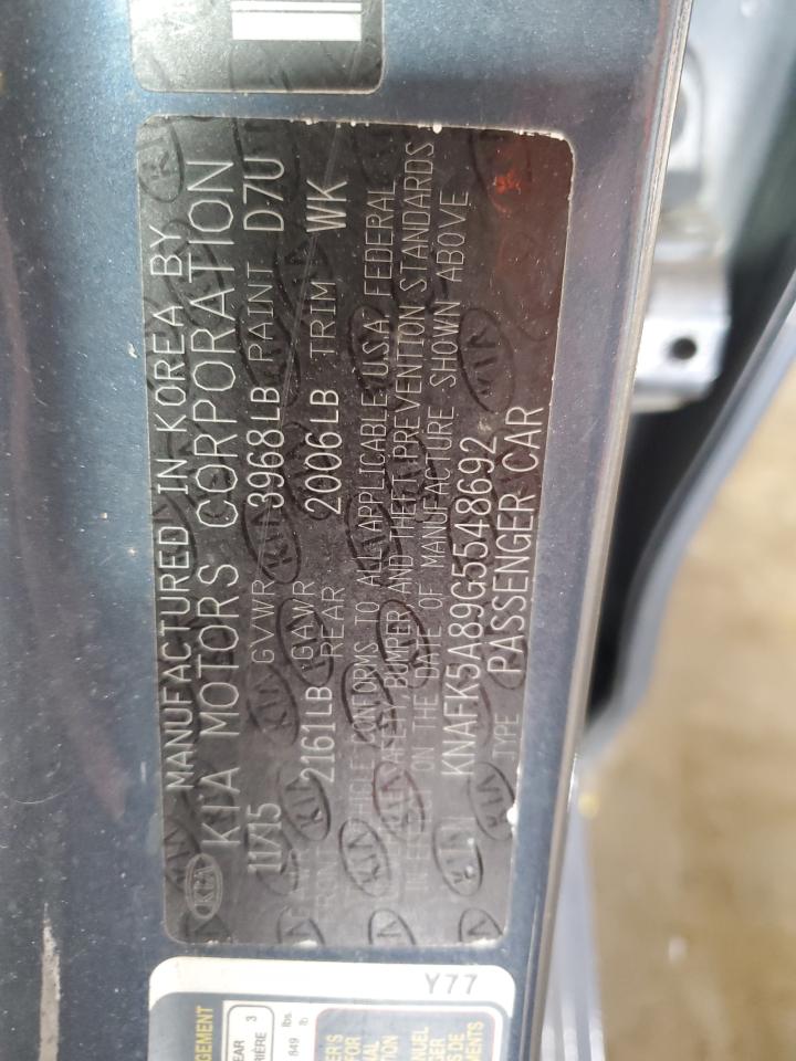 2016 Kia Forte Lx VIN: KNAFK5A89G5548692 Lot: 81544985