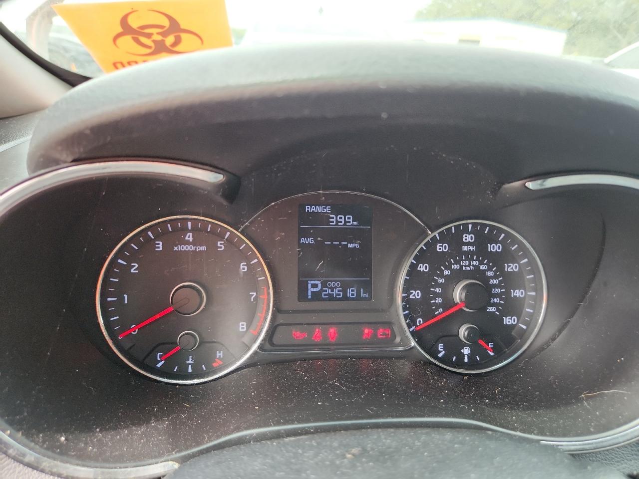 2015 Kia Forte Lx VIN: KNAFK4A69F5433596 Lot: 81633075