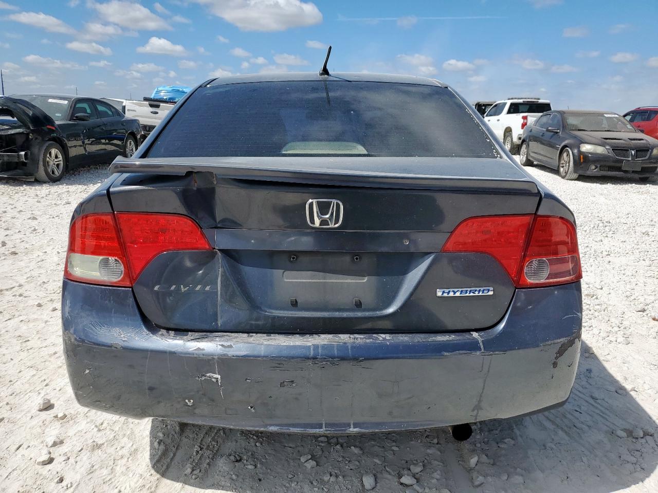 2007 Honda Civic Hybrid VIN: JHMFA36277S006523 Lot: 81061455
