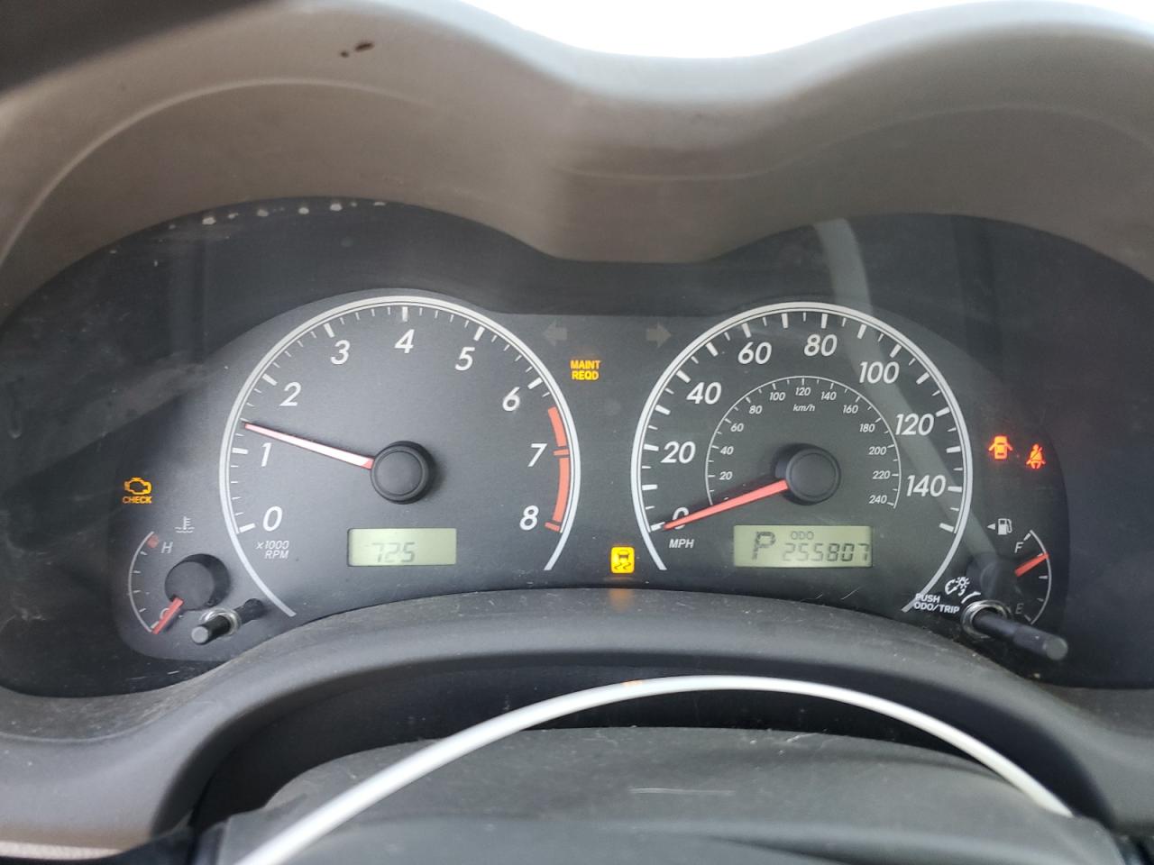 2009 Toyota Corolla VIN: 2T1BU40E89C123726 Lot: 80861675