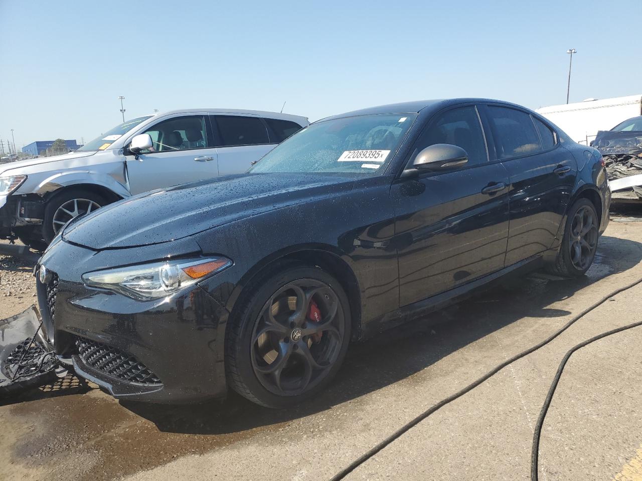 2019 Alfa Romeo Giulia Ti black null gas ZARFANBN4K7620797 photo #1