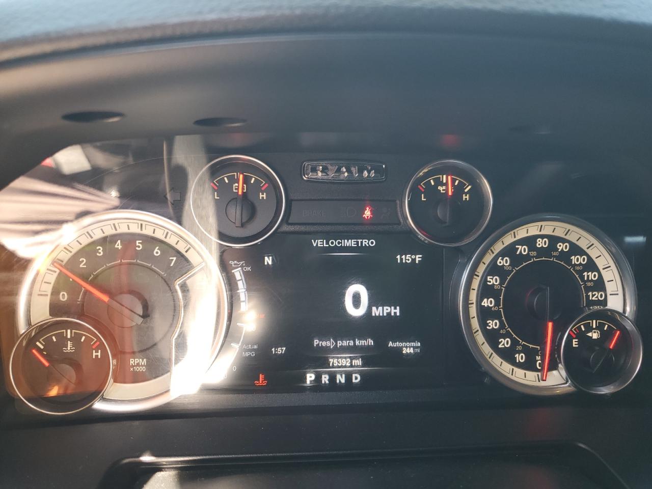 2017 Ram 1500 Sport VIN: 1C6RR6MT5HS747489 Lot: 71666785