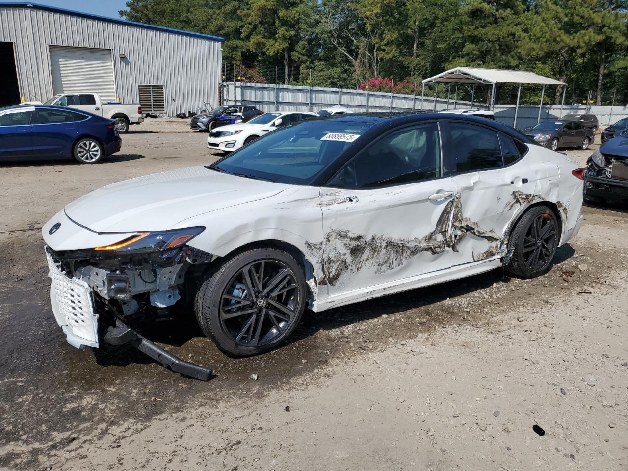 2025 Toyota Camry Xse white null hybrid 4T1DAACK1SU067232 photo #1