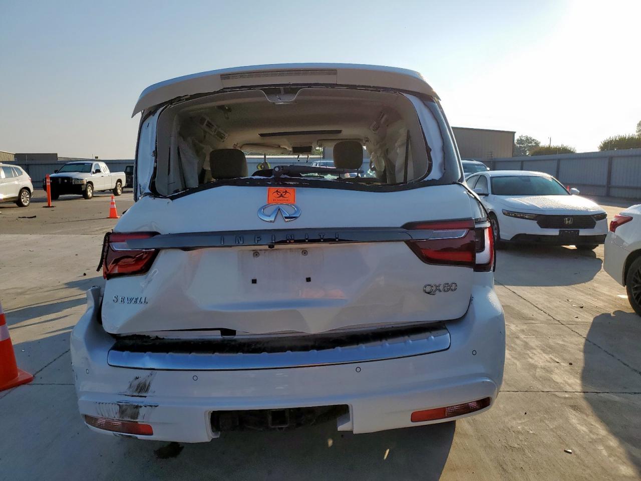 2021 Infiniti Qx80 Luxe VIN: JN8AZ2AF8M9719639 Lot: 68958755