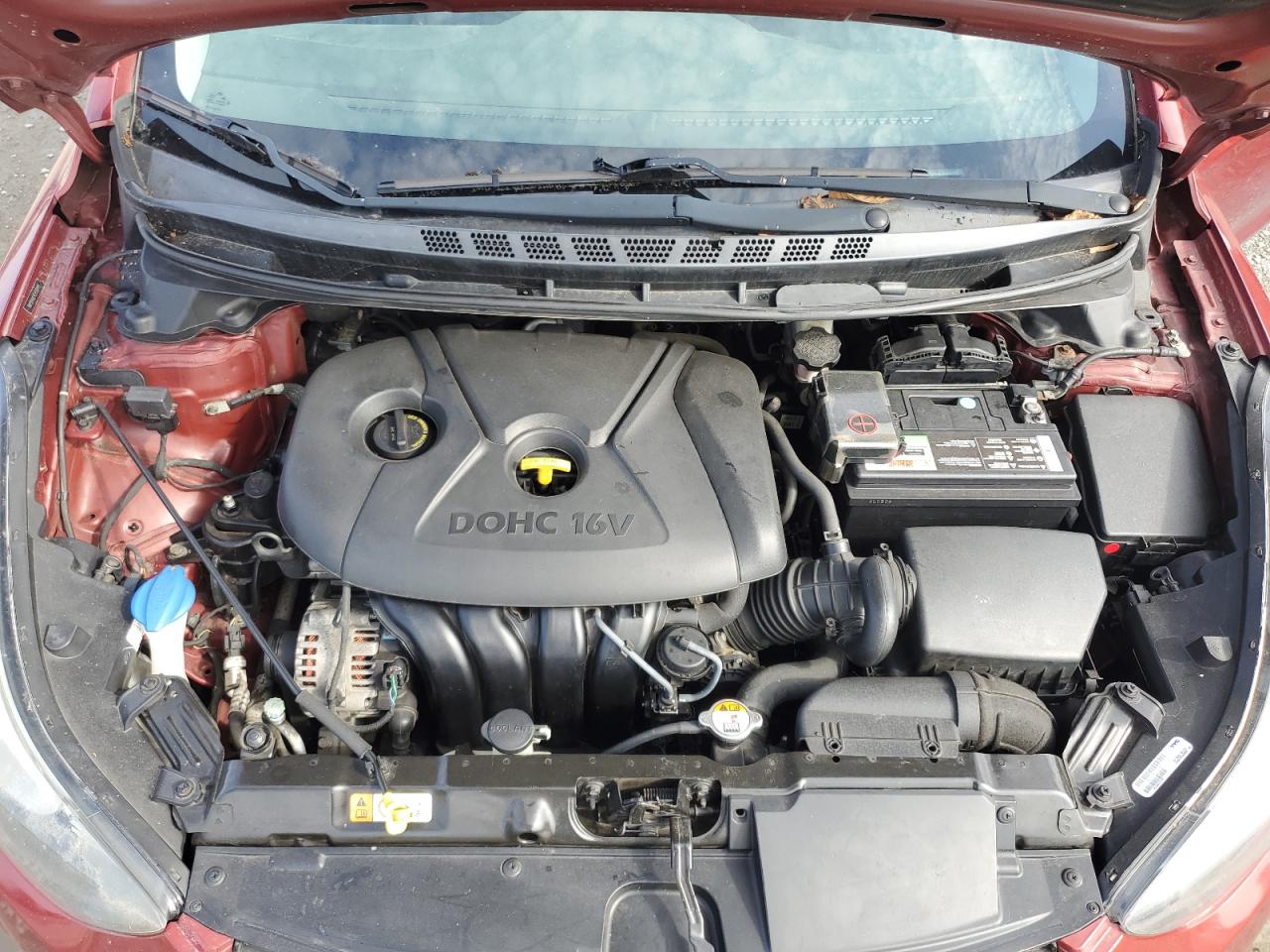 2014 Hyundai Elantra Se VIN: 5NPDH4AE4EH500491 Lot: 81449905