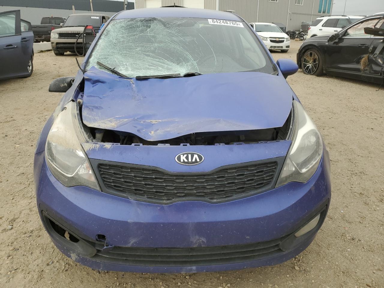 2013 Kia Rio Lx VIN: KNADM4A36D6199626 Lot: 84248765