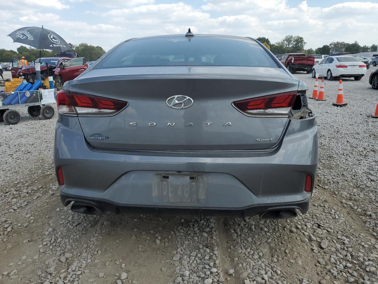 2018 Hyundai Sonata Sport VIN: 5NPE34AFXJH707148 Lot: 81205245
