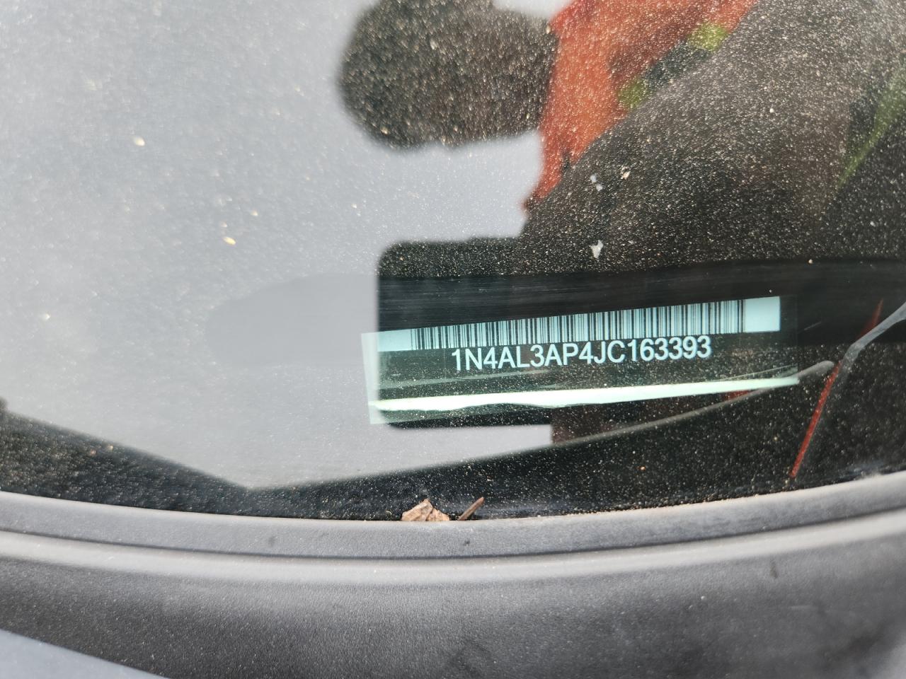 2018 Nissan Altima 2.5 VIN: 1N4AL3AP4JC163393 Lot: 83790925