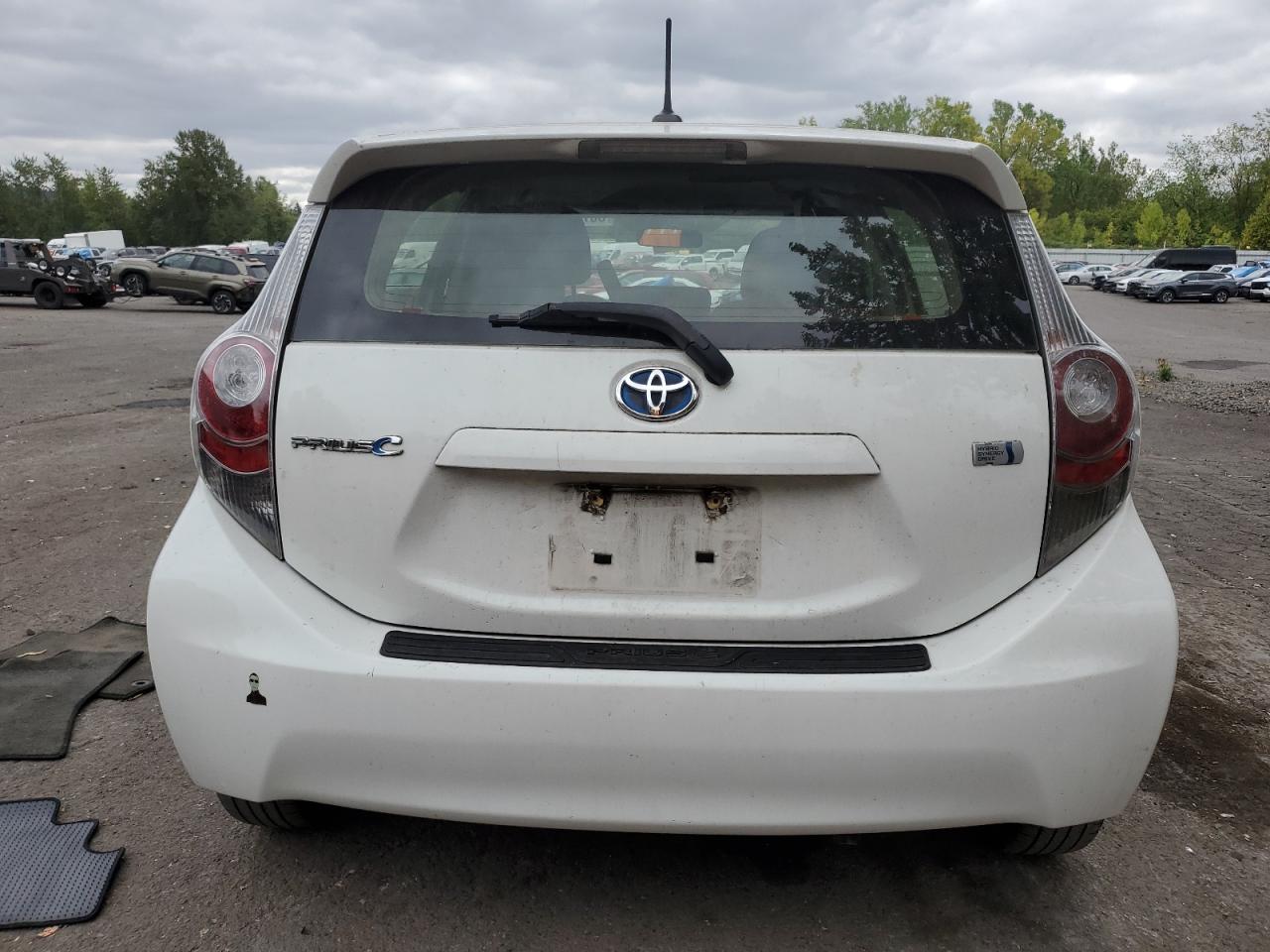 2012 Toyota Prius C VIN: JTDKDTB32C1519216 Lot: 80751125