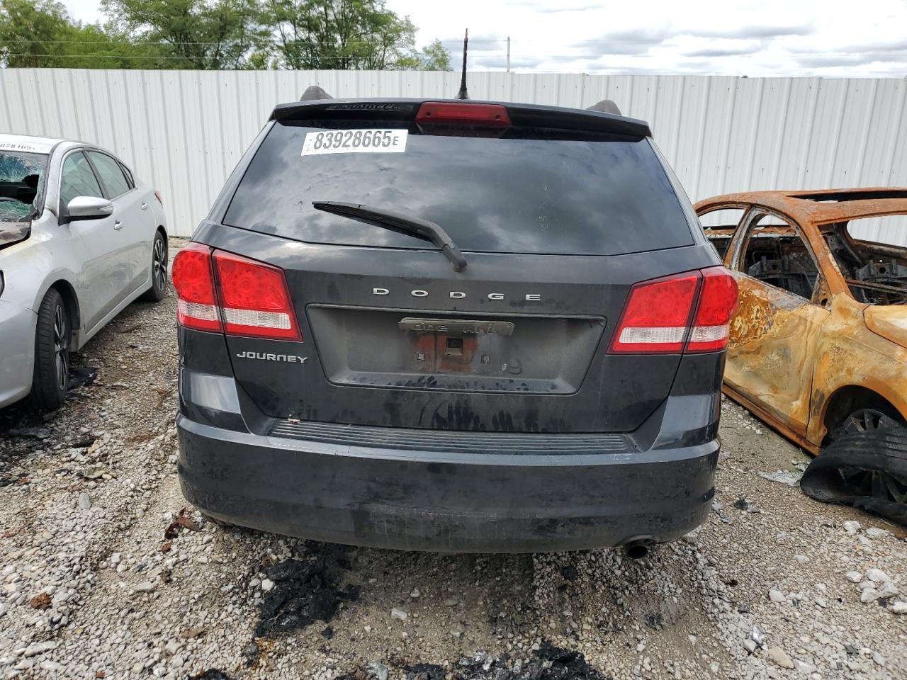 2012 Dodge Journey Se VIN: 3C4PDCABXCT355432 Lot: 83928665