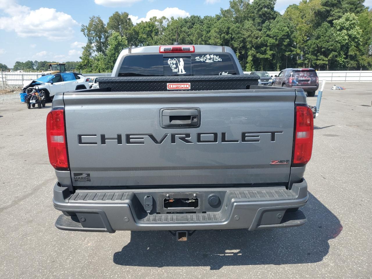 2022 Chevrolet Colorado Z71 VIN: 1GCGTDENXN1206820 Lot: 71644885