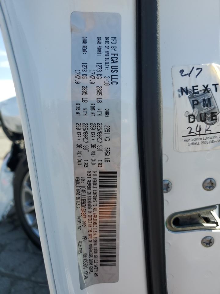 2019 Jeep Cherokee Latitude Plus VIN: 1C4PJLLB9KD154907 Lot: 81282945