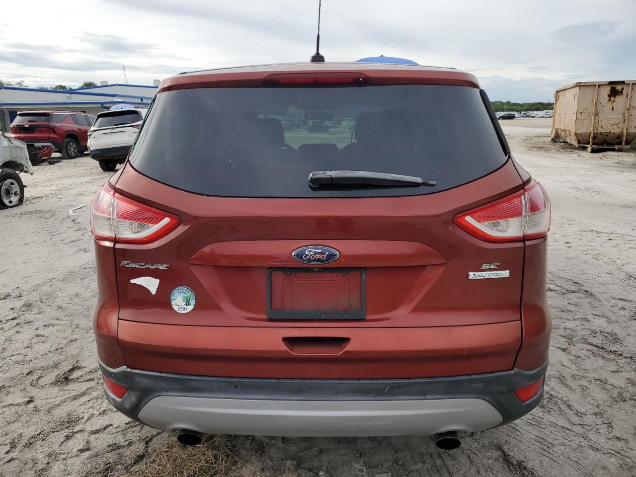 2014 Ford Escape Se VIN: 1FMCU0GX1EUB86163 Lot: 81287465