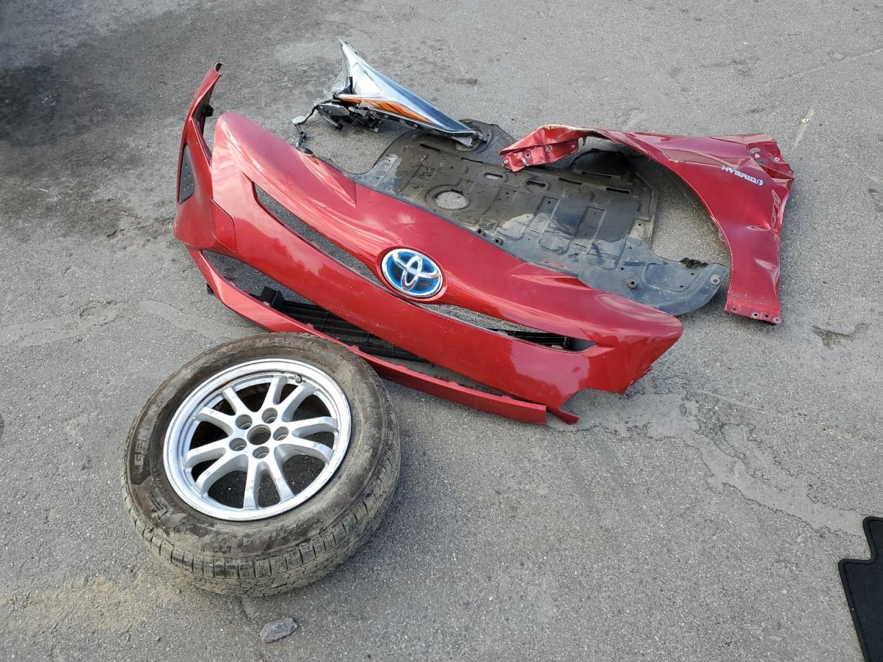 2016 Toyota Prius VIN: JTDKARFUXG3512202 Lot: 80697385